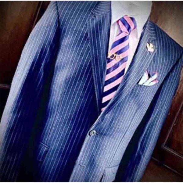men's suits & blazers more recent blue design stripes men's suits two coats + blazer pants groom's wedding party tuxedo manly, White;black
men's suits & blazers more recent blue design stripes men's suits two coats + blazer pants groom's wedding party tuxedo manly, White;black