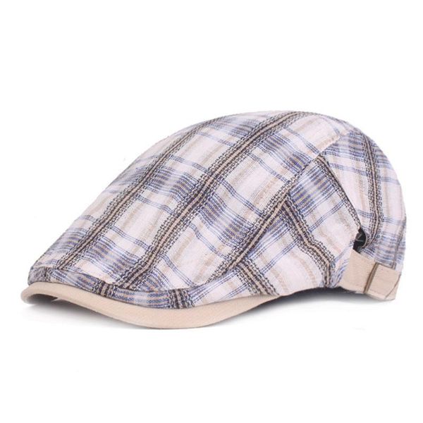 fashion spring autumn hats for men plaid cotton beret caps gorras planas boinas flat cap adjustable berets casquette1, Blue;gray
fashion spring autumn hats for men plaid cotton beret caps gorras planas boinas flat cap adjustable berets casquette1, Blue;gray