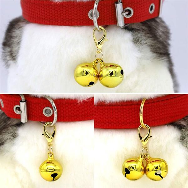 cat collars & leads 2pcs jingle bells loose beads festival party decoration/christmas tree decorations/pendants dog diy crafts cloth accesso
cat collars & leads 2pcs jingle bells loose beads festival party decoration/christmas tree decorations/pendants dog diy crafts cloth accesso