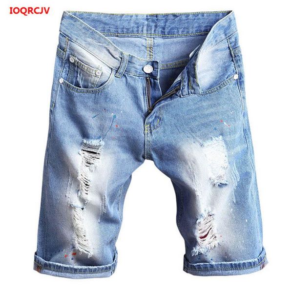 women's jeans summer plus size shorts feminino washed ripped denim capris femme boyfriends large loose holes short 807, Blue
women's jeans summer plus size shorts feminino washed ripped denim capris femme boyfriends large loose holes short 807, Blue