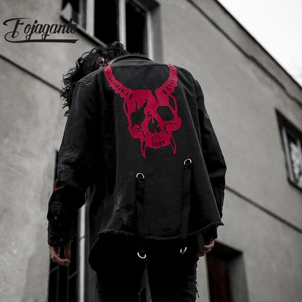 men's jackets fojaganto spring autumn hiphop print denim jacket men fashion stand-collar male high street oversize, Black;brown
men's jackets fojaganto spring autumn hiphop print denim jacket men fashion stand-collar male high street oversize, Black;brown