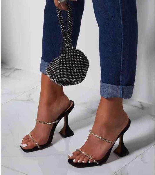 european and american fashion simple line with rhinestone high heels ol dress women's large dress sandals, Black
european and american fashion simple line with rhinestone high heels ol dress women's large dress sandals, Black