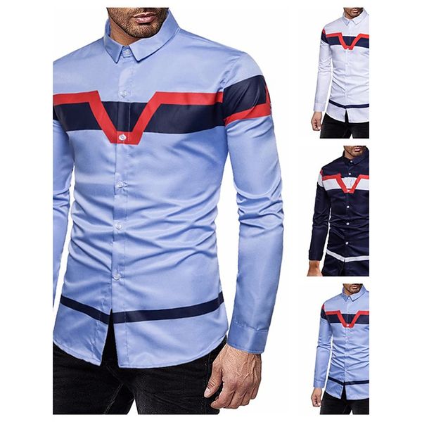 romantic style men's long-sleeved shirt comfortable fit fashion retro style travel office entertainment, White;black
romantic style men's long-sleeved shirt comfortable fit fashion retro style travel office entertainment, White;black