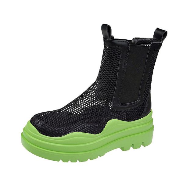 boots hollow mesh thick-soled women's 2021 summer fashion trend sandals female breathable wild, Black
boots hollow mesh thick-soled women's 2021 summer fashion trend sandals female breathable wild, Black