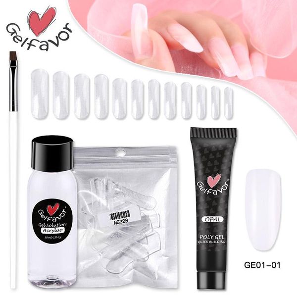nail gel gelfavor poly kit for extension manicure set semi permanent french brush soak off art quick building polish, Red;pink
nail gel gelfavor poly kit for extension manicure set semi permanent french brush soak off art quick building polish, Red;pink