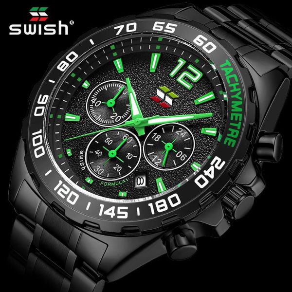 wristwatches swish watches mens clock casual stainless steel men watch sport waterproof quartz wristwatch relógio masculino, Slivery;brown
wristwatches swish watches mens clock casual stainless steel men watch sport waterproof quartz wristwatch relógio masculino, Slivery;brown