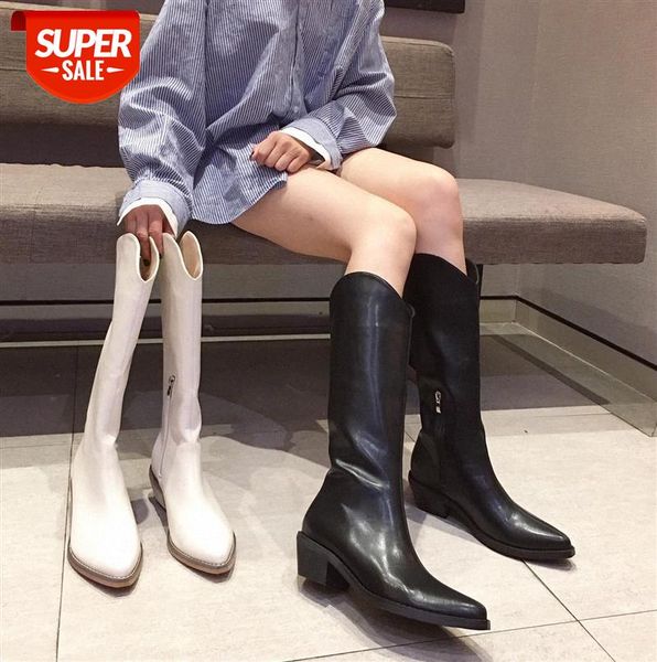 long boots women's pointed toe thick heel sleeve retro high barrel knight british style cowboy #qa8b
long boots women's pointed toe thick heel sleeve retro high barrel knight british style cowboy #qa8b