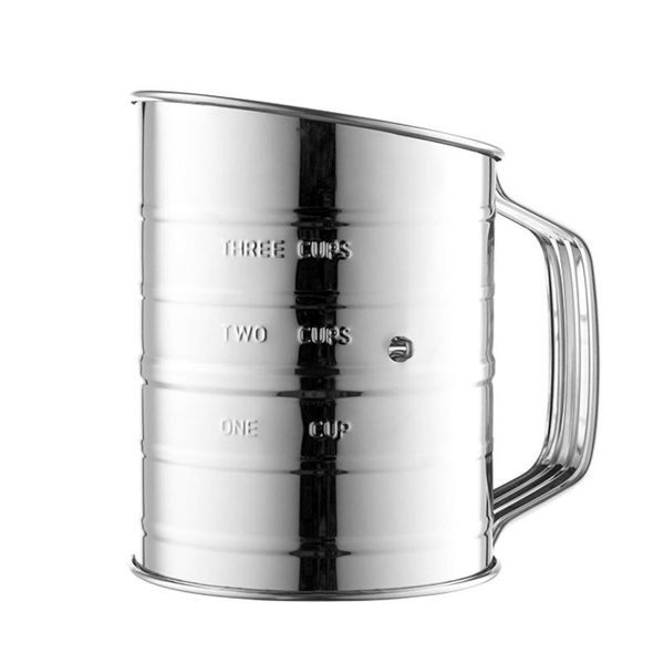 stainless steel flour sieve cup powder mesh kitchen gadget for cakes hand-screened sugar baking strainer & pastry tools
stainless steel flour sieve cup powder mesh kitchen gadget for cakes hand-screened sugar baking strainer & pastry tools
