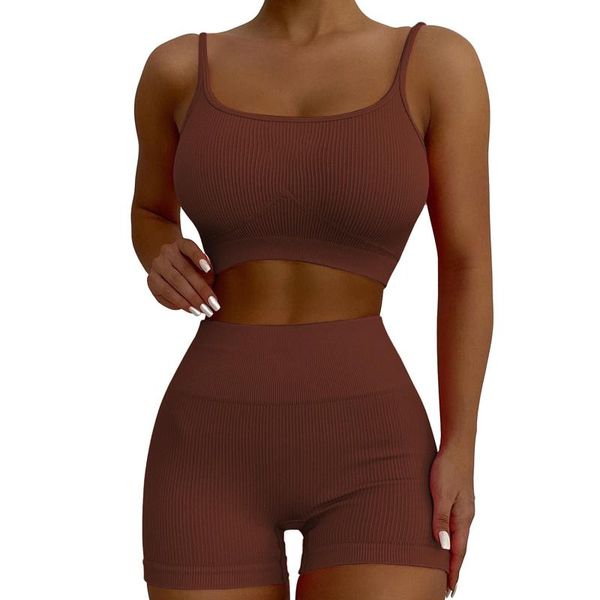 yoga outfit ribbed seamless set women sportswear fitness suit vest bra high waist running shorts exercise gym short suits
yoga outfit ribbed seamless set women sportswear fitness suit vest bra high waist running shorts exercise gym short suits