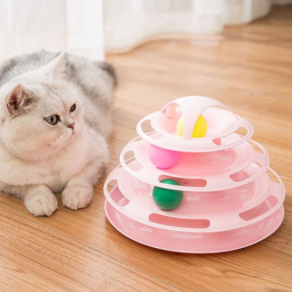 four-layer turntable cat teaser educational amusement track plate tunnel toy manufacturer toys
four-layer turntable cat teaser educational amusement track plate tunnel toy manufacturer toys