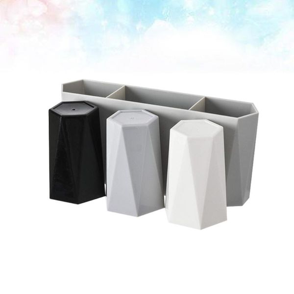 bath accessory set 1 wall mount gargle cup mug and toothpaste holder toothbrush rack plastic organizer for bathroom
bath accessory set 1 wall mount gargle cup mug and toothpaste holder toothbrush rack plastic organizer for bathroom