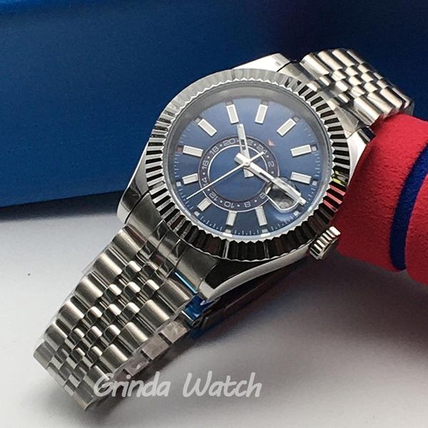 wristwatches lightweight 40mm classic luxury automatic watch comfortable bracelet blue dial waterproof folding buckle for men, Slivery;brown
wristwatches lightweight 40mm classic luxury automatic watch comfortable bracelet blue dial waterproof folding buckle for men, Slivery;brown