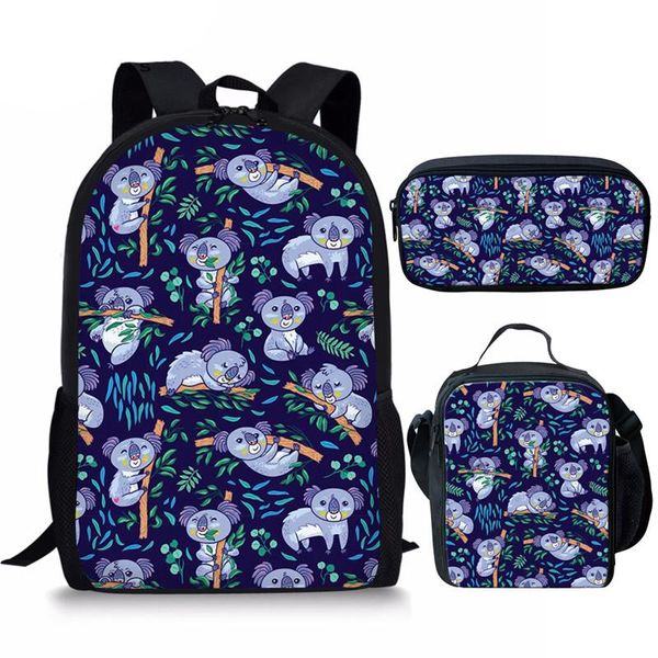 customzied koala bag school backpack set for boys girls 3pcs children kids book bags mochila escolar
customzied koala bag school backpack set for boys girls 3pcs children kids book bags mochila escolar