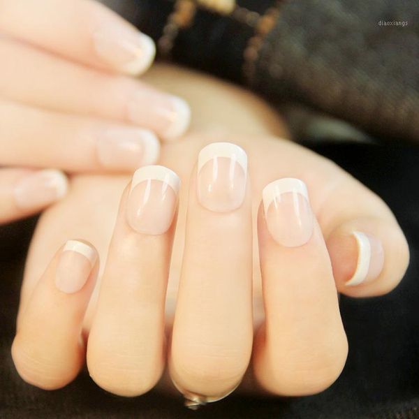 24pcs natural french short false nails strips fake press on tip nude white home office1, Red;gold
24pcs natural french short false nails strips fake press on tip nude white home office1, Red;gold