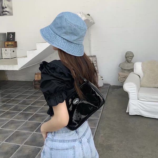 hat spring and summer designer sunscreen sun washing bucket cowboy fisherman hat girl, Black;white
hat spring and summer designer sunscreen sun washing bucket cowboy fisherman hat girl, Black;white