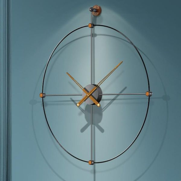 spain large luxury wall clock metal silent watch nordic clocks home decor modern decoration living room gift ideas
spain large luxury wall clock metal silent watch nordic clocks home decor modern decoration living room gift ideas