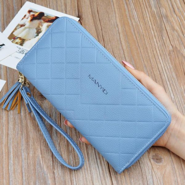 wallets ms 2021 female long multifunctional package or lend students hand purse wallet fashion plaid zipper cell phone, Red;black
wallets ms 2021 female long multifunctional package or lend students hand purse wallet fashion plaid zipper cell phone, Red;black