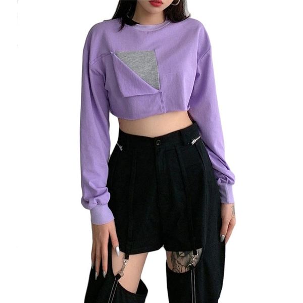 women's hoodies & sweatshirts women autumn batwing long sleeve sweatshirt harajuku style color block fake pocket crop hip hop casual lo, Black
women's hoodies & sweatshirts women autumn batwing long sleeve sweatshirt harajuku style color block fake pocket crop hip hop casual lo, Black