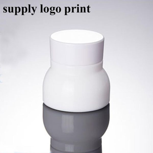 50pcs/lot 50g white ceramics glass cream jar with red jars containers for cosmetic night supply logo silk screening storage bottles &
50pcs/lot 50g white ceramics glass cream jar with red jars containers for cosmetic night supply logo silk screening storage bottles &