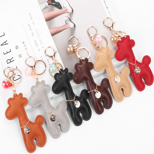 fashion luxury design candy color giraffe key chain ladies cute fawn backpack car pendant charm leather animal key ring metal party gift jew, Slivery;golden
fashion luxury design candy color giraffe key chain ladies cute fawn backpack car pendant charm leather animal key ring metal party gift jew, Slivery;golden