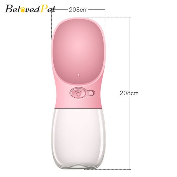 blovedpet 350/480/550ml portable pet dog water bottle travel drinking bowls outdoor pet water dispenser feeder bottle pet
blovedpet 350/480/550ml portable pet dog water bottle travel drinking bowls outdoor pet water dispenser feeder bottle pet