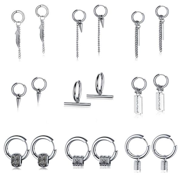 hoop & huggie classic stainless steel earring punk color hiphop man women ear jewelry free, Golden;silver
hoop & huggie classic stainless steel earring punk color hiphop man women ear jewelry free, Golden;silver