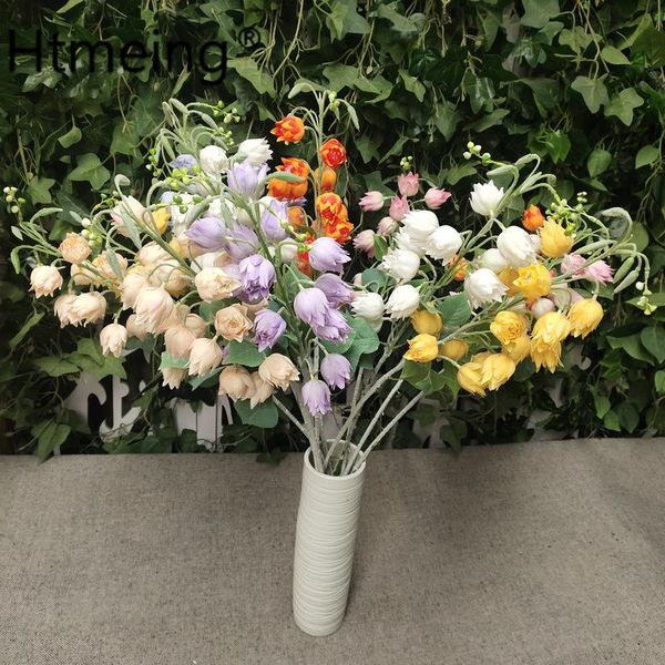 decorative flowers & wreaths artificial bell flower lily silk stem fake tulip cymbidium orchid for home wedding decor garden decoration
decorative flowers & wreaths artificial bell flower lily silk stem fake tulip cymbidium orchid for home wedding decor garden decoration
