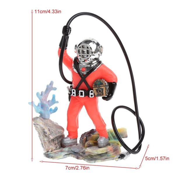 decorations fish tank use sea treasure diver action aquarium ornament realistic design
decorations fish tank use sea treasure diver action aquarium ornament realistic design