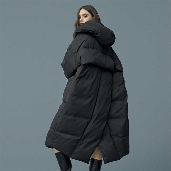 s- 7xl plus size winter oversize warm duck down coat female x-long jacket hooded style thick parkas f192 211013, Black
s- 7xl plus size winter oversize warm duck down coat female x-long jacket hooded style thick parkas f192 211013, Black