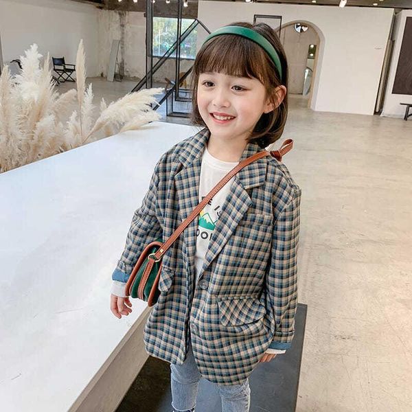 jackets ins girls coat spring and autumn children's clothes for 3-13 years korean plaid long sleeve baby kids casual, Blue;gray
jackets ins girls coat spring and autumn children's clothes for 3-13 years korean plaid long sleeve baby kids casual, Blue;gray