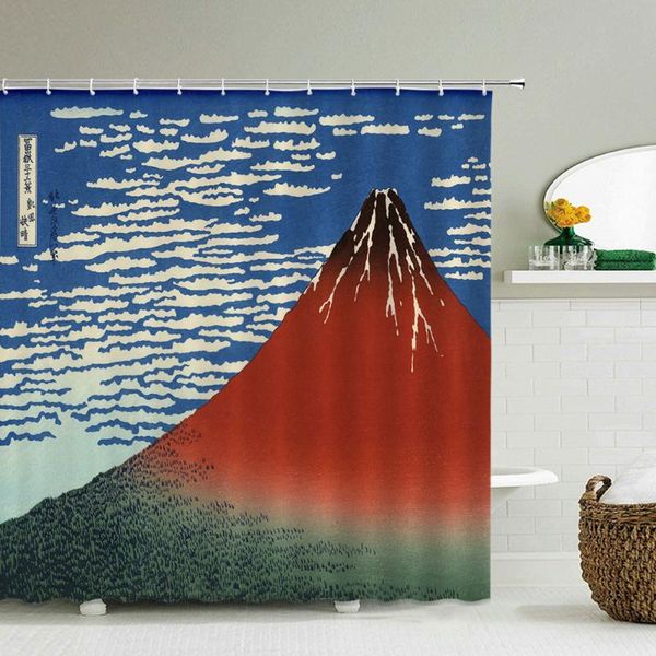 japanese-style shower curtains bathroom polyester waterproof curtain waves mount fuji print for
japanese-style shower curtains bathroom polyester waterproof curtain waves mount fuji print for