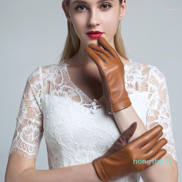 five fingers gloves couple real leather male female winter wool sheepskin touchscreen plus velvet warm driving man woman te31081, Blue;gray
five fingers gloves couple real leather male female winter wool sheepskin touchscreen plus velvet warm driving man woman te31081, Blue;gray