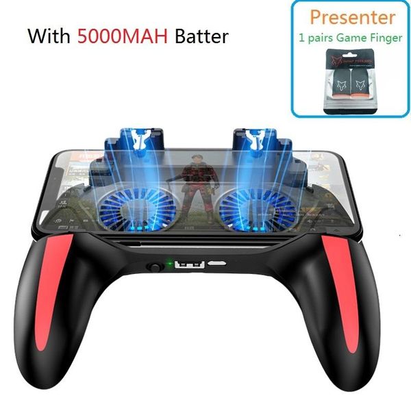 game controllers & joysticks pubg controller h10 shooter joystick pugb helper gamepad with two fans -selling for mobile phone
game controllers & joysticks pubg controller h10 shooter joystick pugb helper gamepad with two fans -selling for mobile phone