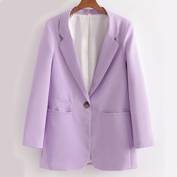 casual notched blazers women fashion single button purple jackets elegant pockets suits female ladies gad women's &, White;black
casual notched blazers women fashion single button purple jackets elegant pockets suits female ladies gad women's &, White;black