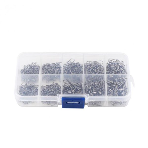 210pcs/box connector barrel swivels rolling with t shape snap fish fishing tackle swivel pesca accessory hooks
210pcs/box connector barrel swivels rolling with t shape snap fish fishing tackle swivel pesca accessory hooks