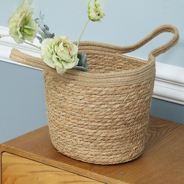 storage baskets hand-woven basket cotton rope bucket deskstand laundry container home decoration garden flower pot
storage baskets hand-woven basket cotton rope bucket deskstand laundry container home decoration garden flower pot