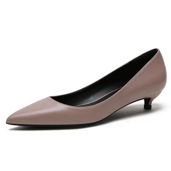 dress shoes pointed toe soft genuine leather pumps women summer autumn beautiful casual office lady ol 3cm/5cm med heels m0006 6cm, Black
dress shoes pointed toe soft genuine leather pumps women summer autumn beautiful casual office lady ol 3cm/5cm med heels m0006 6cm, Black