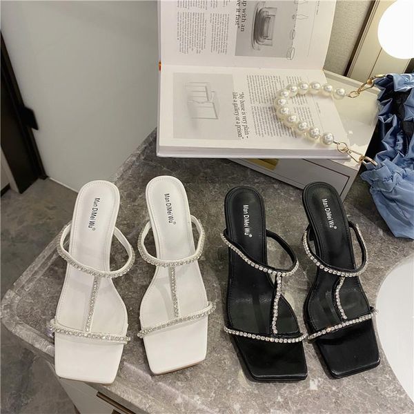 dress shoes party crystal open toe stiletto high heels women slippers fairy slip on rhinestones narrow band slingback woman pumps 2021, Black
dress shoes party crystal open toe stiletto high heels women slippers fairy slip on rhinestones narrow band slingback woman pumps 2021, Black