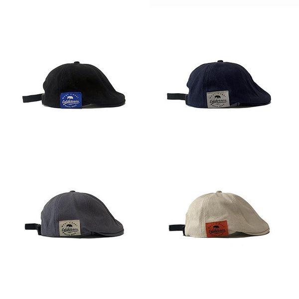berets short brim hat men hats british western style ivy cap classic woman vintage forward cotton beret bea patch peaked, Blue;gray
berets short brim hat men hats british western style ivy cap classic woman vintage forward cotton beret bea patch peaked, Blue;gray