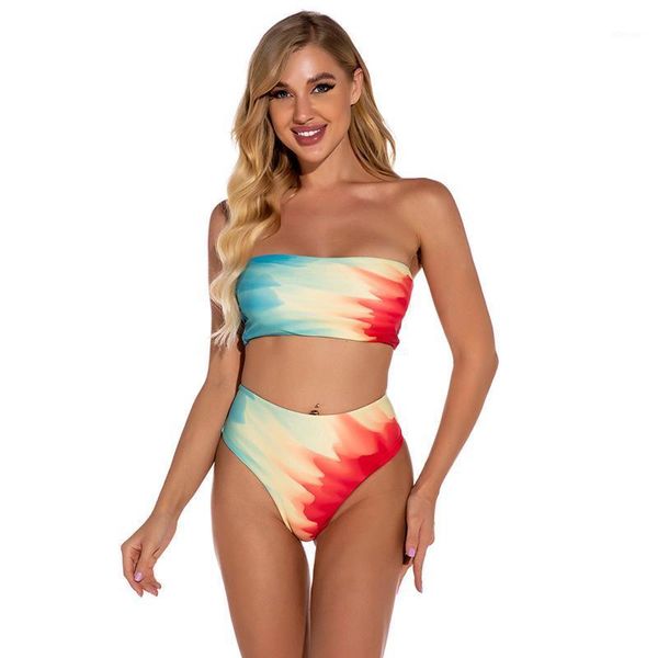 women's swimwear tie-dye low-waist bikini sets lace up triangle swimsuit women two pieces 2021 beach bathing suit, White;black
women's swimwear tie-dye low-waist bikini sets lace up triangle swimsuit women two pieces 2021 beach bathing suit, White;black