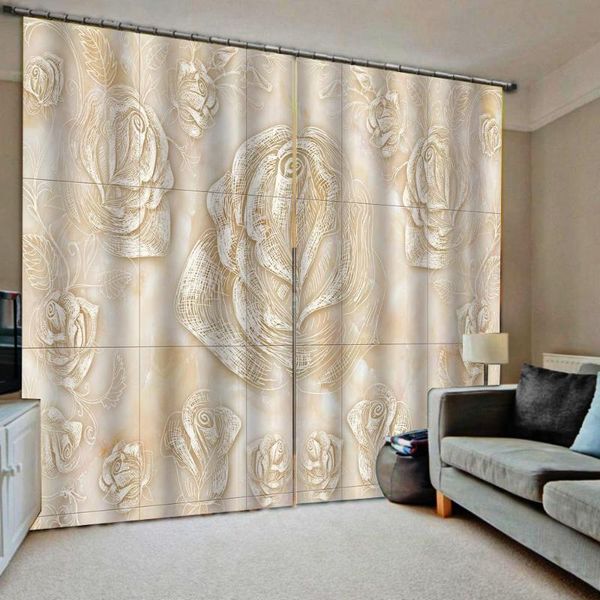 curtain & drapes beige flower curtains 3d luxury blackout window living room stereoscopic
curtain & drapes beige flower curtains 3d luxury blackout window living room stereoscopic