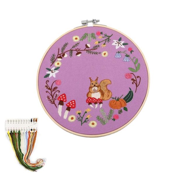other arts and crafts cartoon squirrel diy embroidery kit beginner with hoop cross stitch set needlework swing art craft handmade painting
other arts and crafts cartoon squirrel diy embroidery kit beginner with hoop cross stitch set needlework swing art craft handmade painting