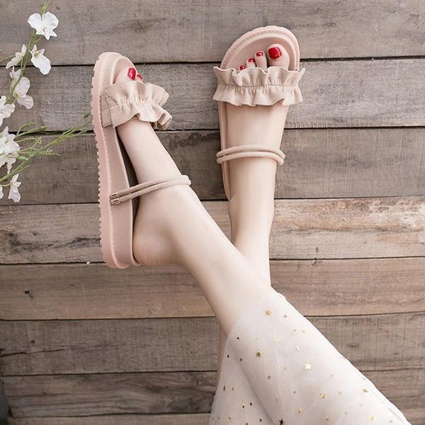 slippers for women's outer wear 2021 spring and summer flat bottom matching two to one word sandals shoes women, Black
slippers for women's outer wear 2021 spring and summer flat bottom matching two to one word sandals shoes women, Black