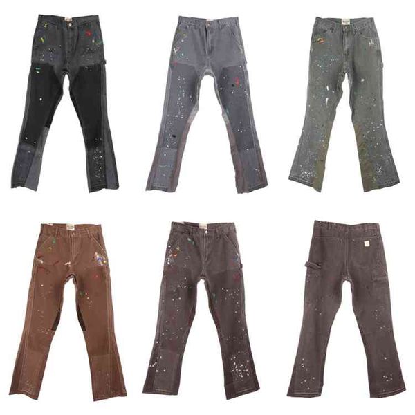 galery dept virgil splash graffiti micro horn deconstruction splicing overalls jeans, Blue
galery dept virgil splash graffiti micro horn deconstruction splicing overalls jeans, Blue