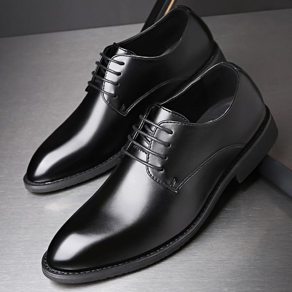 classic business dress shoes male fashion elegant formal men wedding, Black
classic business dress shoes male fashion elegant formal men wedding, Black