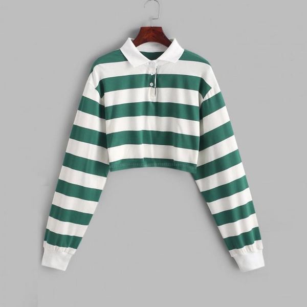 women's hoodies & sweatshirts womens sweatshirt stripe button long sleeve kpop pullover harajuku turn-down collar spring autumn sudade, Black
women's hoodies & sweatshirts womens sweatshirt stripe button long sleeve kpop pullover harajuku turn-down collar spring autumn sudade, Black