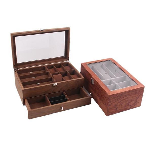 watch boxes & cases luxury wooden box organizer 12 slots double layer retro jewelry storage wood pillows 8 bit walnut gift, Black;blue
watch boxes & cases luxury wooden box organizer 12 slots double layer retro jewelry storage wood pillows 8 bit walnut gift, Black;blue