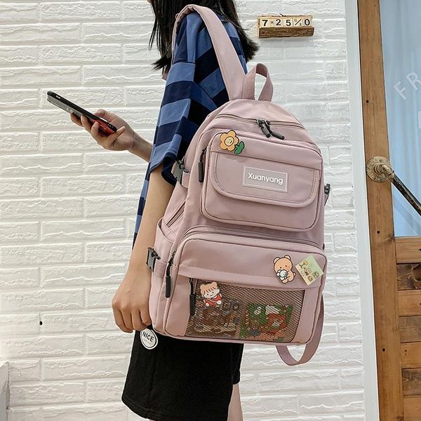 backpack women student schoolbag travel big capacity nylon mochila lapboy girl mochilas for teenager bagpack
backpack women student schoolbag travel big capacity nylon mochila lapboy girl mochilas for teenager bagpack