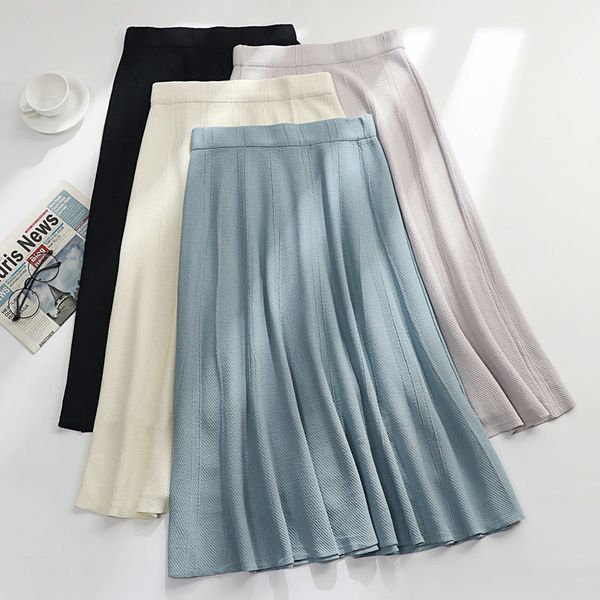 skirts vintage winter women sweater elastic high waist midi knitted skirt a-line female solid elegant skirts bjbi stda, Black
skirts vintage winter women sweater elastic high waist midi knitted skirt a-line female solid elegant skirts bjbi stda, Black
