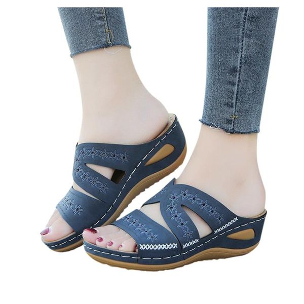 platform slippers women large size slides ladies shoes summer sandals hollow wedges flip flops woman, Black
platform slippers women large size slides ladies shoes summer sandals hollow wedges flip flops woman, Black